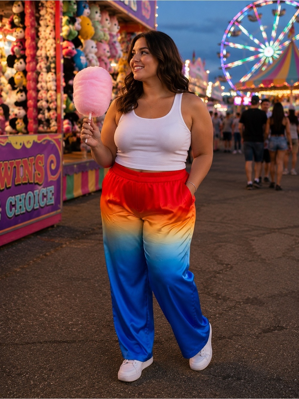 BNWT 🏷️ Rainbow 🌈 Joggers - Red to Blue Ombré STYLEWE size XL